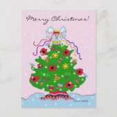 ウクライナのクリスマス – パーソナライズ シーズンポストカード (正面)