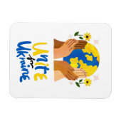 ウクライナのグローバルユナイト マグネット (横)