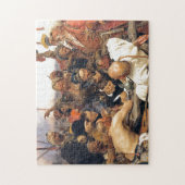 ウクライナのコザキー/コサックの返信by Repin ジグソーパズル (縦)