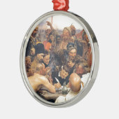 ウクライナのコザキー/コサックの返信by Repin メタルオーナメント (左)