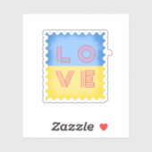 ウクライナのスタンプとラブレター シール (シート)