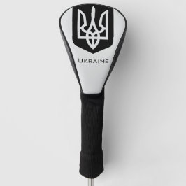 ウクライナのトリズブ現代グラフィックエンブレム ゴルフヘッドカバー