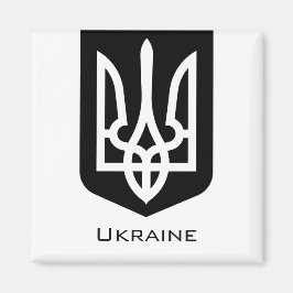 ウクライナのトリズブ現代グラフィックエンブレム マグネット