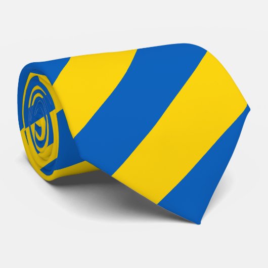 ウクライナのネックタイ、愛国的なウクライナ国旗のネクタイ ネクタイ (ロール)