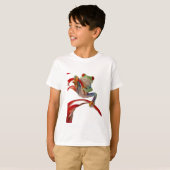 ウクライナのバランスをとる行為 Tシャツ (正面フル)