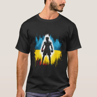ウクライナのボクサーパトリオティックボクシングファイター ウクライナ 1 Tシャツ