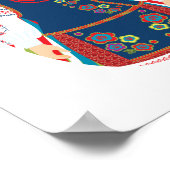 ウクライナのマトリョシュカのポスター ポスター (角)