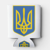 ウクライナの三角形の 缶クーラー (裏面)