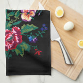 ウクライナの伝統的なヴシュヴァンカ民族芸術パターン キッチンタオル (四つ折り)