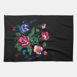 ウクライナの伝統的なヴシュヴァンカ民族芸術パターン キッチンタオル