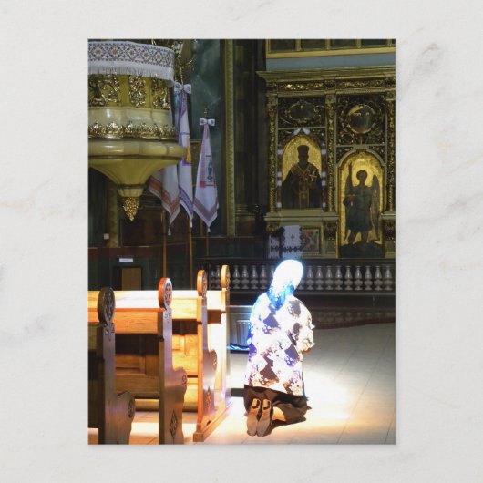 ウクライナの信仰 ポストカード (正面)