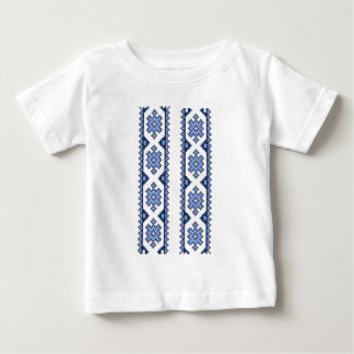 ウクライナの全国刺繍オーナメント ベビーTシャツ