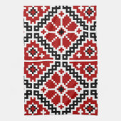 ウクライナの刺繍 キッチンタオル (縦)