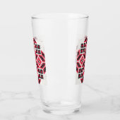 ウクライナの刺繍 タンブラーグラス (左)