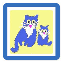 ウクライナの動物救助広場ステッカー