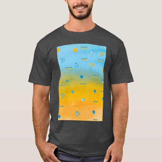 ウクライナの友達 Tシャツ (正面)