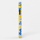 ウクライナの国旗の色の民俗パターン Case-Mate iPhoneケース (裏面/右)