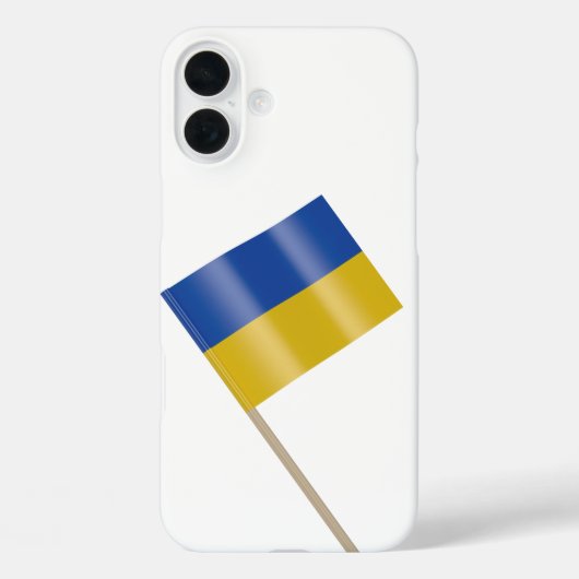 ウクライナの国旗 Case-Mate iPhoneケース (裏面)