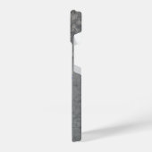 ウクライナの国産シンボルのトリズブで、小麦の耳で作られる iPhoneケース (左側面)