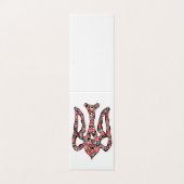 ウクライナの国章トリデントtryzub様式化 (外部フラット)