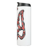 ウクライナの国章トリデントtryzub様式化 タンブラー (回転右)