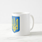 ウクライナの国章 コーヒーマグカップ (正面右)
