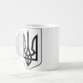 ウクライナの国章 コーヒーマグカップ (正面左)