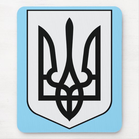 ウクライナの国章 マウスパッド (正面)