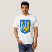 ウクライナの国章 Tシャツ (正面フル)