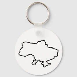 ウクライナの地図。ウクライナ キーホルダー