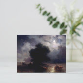 ウクライナの夜、イワン・アイバゾフスキー ポストカード (スタンド正面)