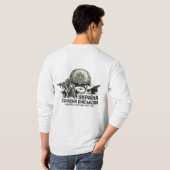 ウクライナの守護者 | スケッチタトゥーTシャツ Tシャツ (裏面フル)
