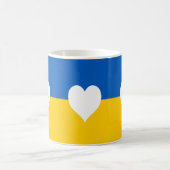 ウクライナの平和と愛 コーヒーマグカップ (中央)