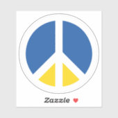 ウクライナの平和 シール (シート)