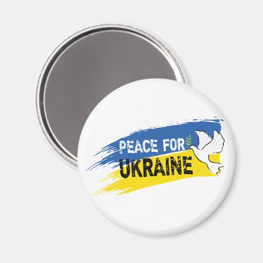 ウクライナの平和 マグネット (正面/裏面)