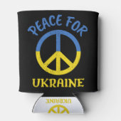 ウクライナの平和 缶クーラー (裏面)