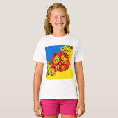ウクライナの平和！ Tシャツ (正面フル)