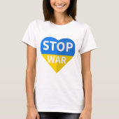 ウクライナの平和Tシャツ Tシャツ (正面)