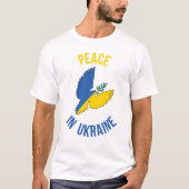 ウクライナの平和Tシャツ Tシャツ (正面)