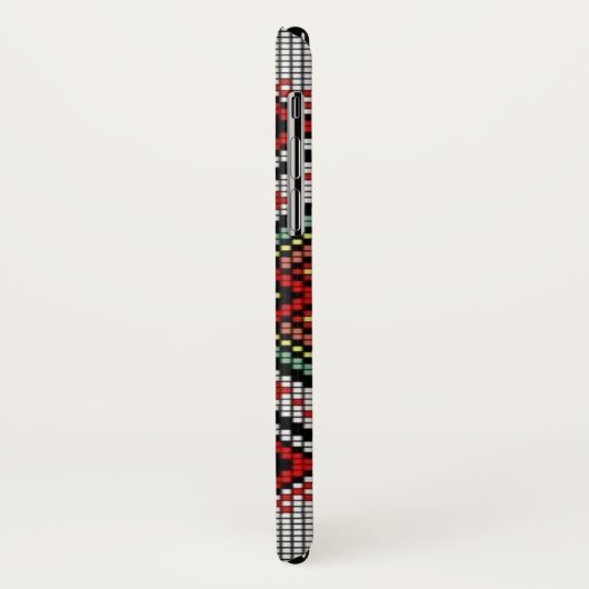 ウクライナの幾何学的な刺繍のiPhoneの銀河系の箱 Case-Mate iPhoneケース (裏面/左)