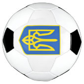 ウクライナの強いコート・オブ・アームズ – 自由が常に勝つ サッカーボール (回転)