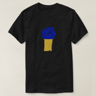 ウクライナの強さ ギラギラTシャツ Tシャツ