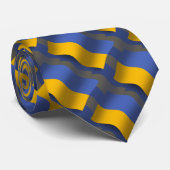 ウクライナの振る旗 ネクタイ (ロール)