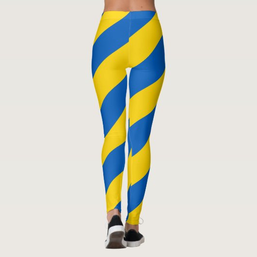 ウクライナの旗のウクライナの愛国心が強い レギンス (裏面)
