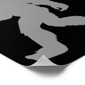 ウクライナの旗の上のウクライナまたはウクライナの旗 ポスター (角)