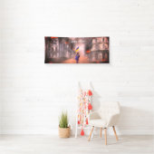 ウクライナの旗の世界の平和 横断幕 (インサイチュ)