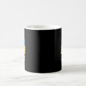 ウクライナの旗 ウクライナ 3  コーヒーマグカップ (中央)