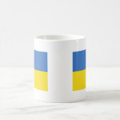 ウクライナの旗 コーヒーマグカップ (中央)