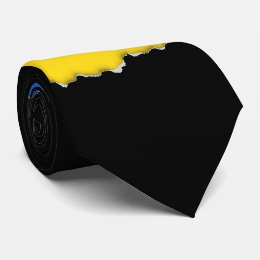 ウクライナの旗 ネクタイ (ロール)