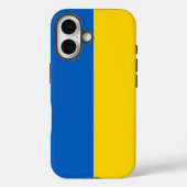 ウクライナの旗 Case-Mate iPhoneケース (裏面)
